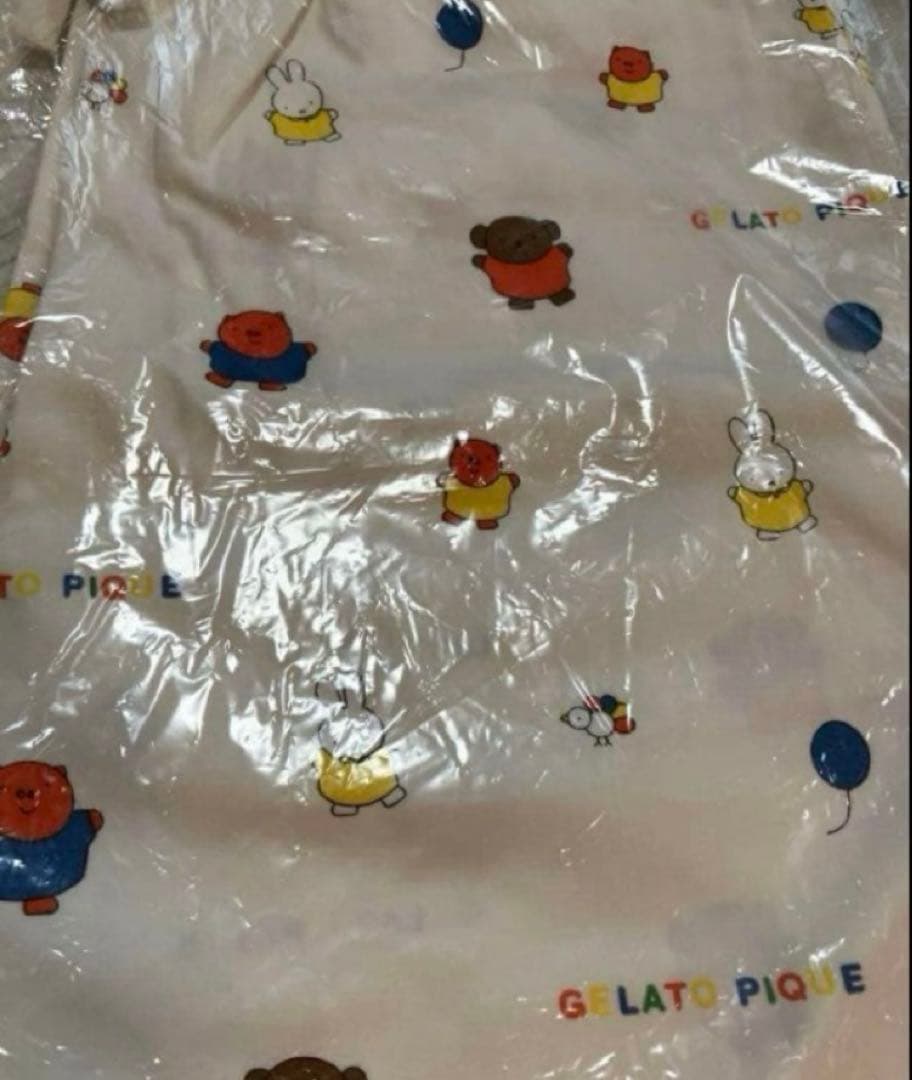 ジェラートピケ Dick Bruna 総柄ネルロングパンツ　ミッフィー