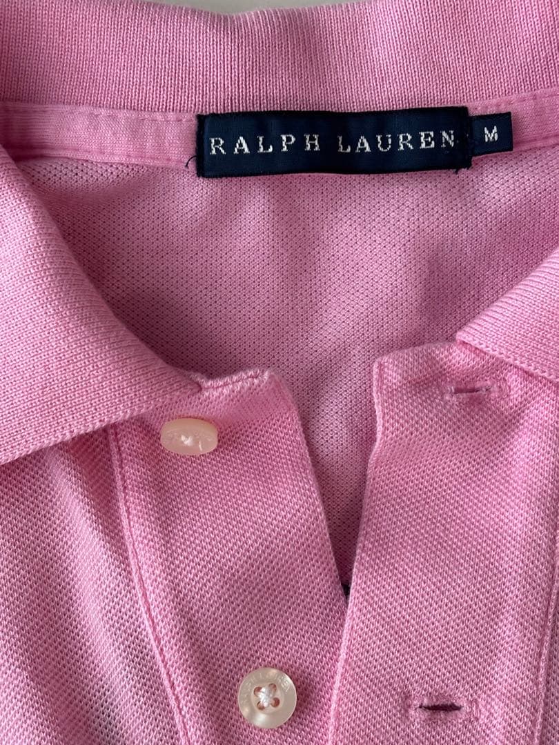 Ralph Lauren ピンク ポロシャツ 半袖