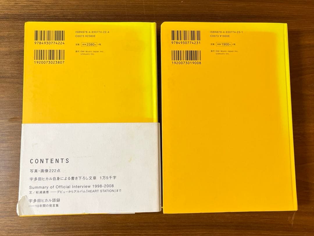 宇多田ヒカル　2冊セット　点　線　初版一刷