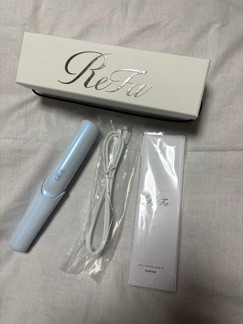 リファ フィンガーアイロン ReFa FINGER IRON ST ホワイト