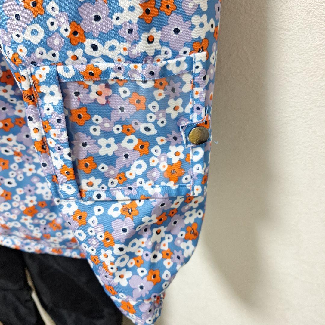 yuk スノーウェア　スキー　花柄 ジャケット オーバーオール 150 女の子