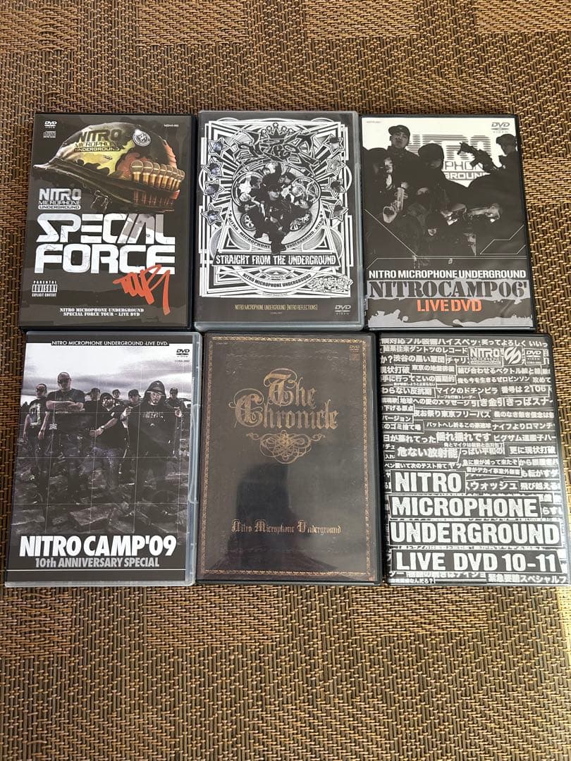 NITRO MICROPHONE UNDERGROUND CD・DVD 関連