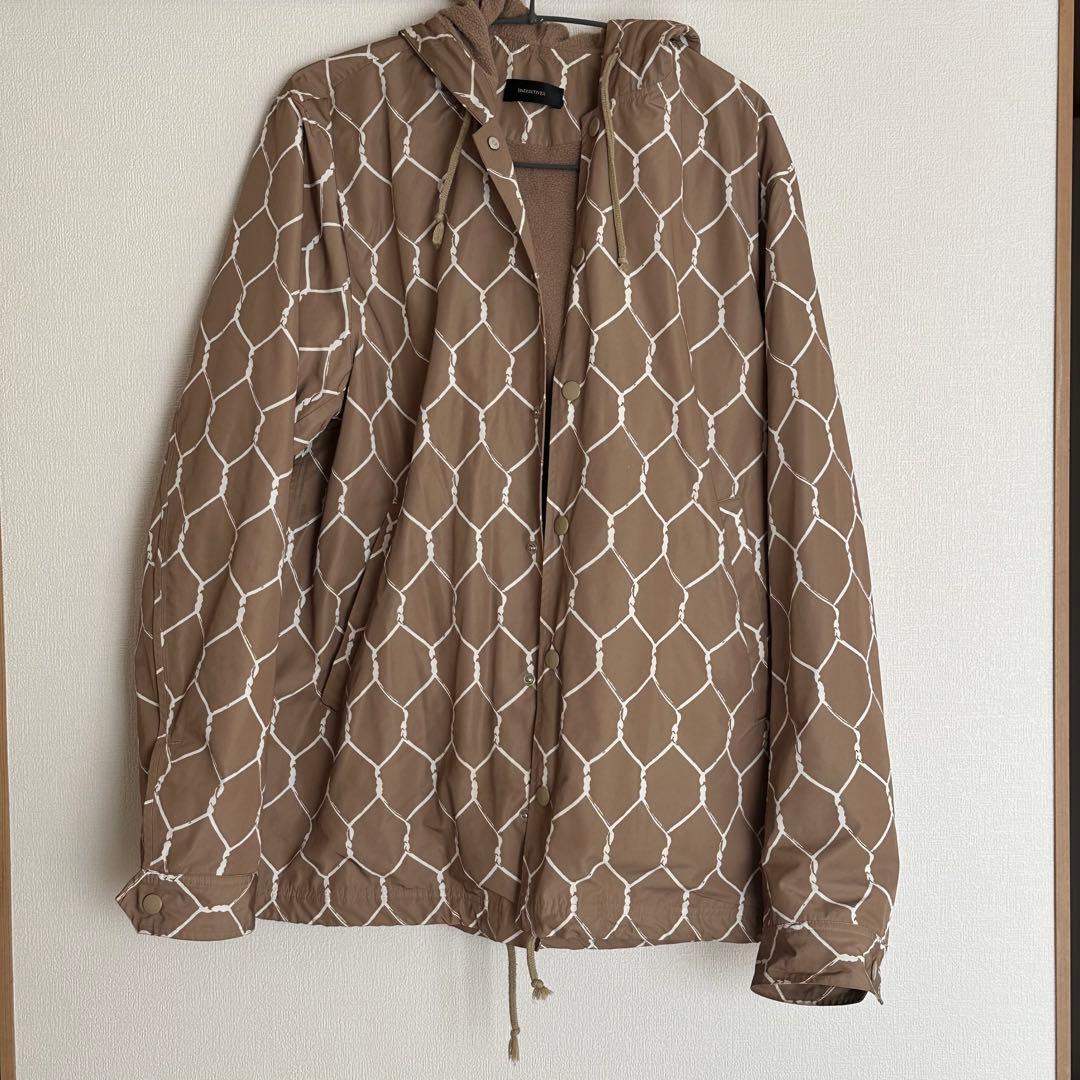 UNDERCOVER ワイヤーネット柄コーチジャケット