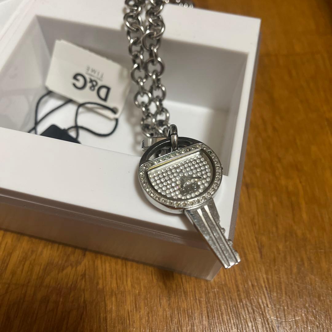 D&G TIME 鍵モチーフ ネックレス