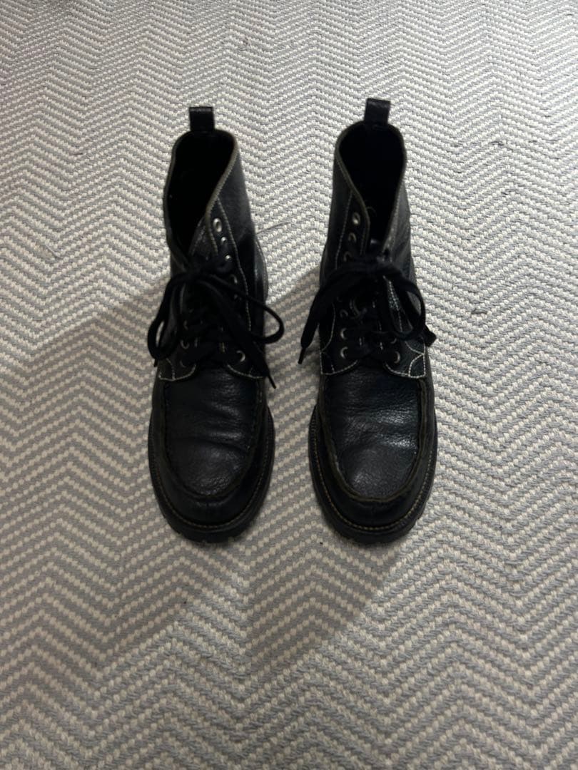 comme des garcon homme モカシンレザーブーツ