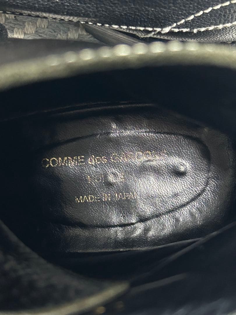 comme des garcon homme モカシンレザーブーツ