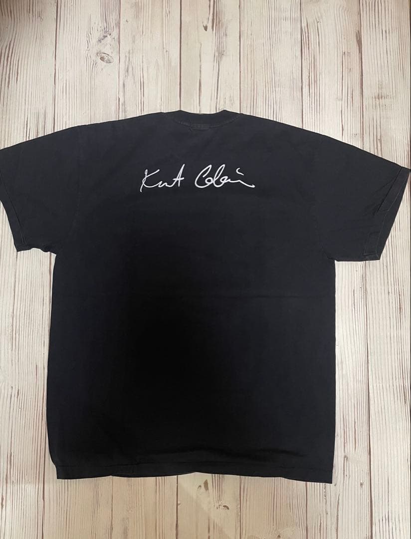キムタク　私物　カートコバーン　Nixon guitar Tシャツ　XL