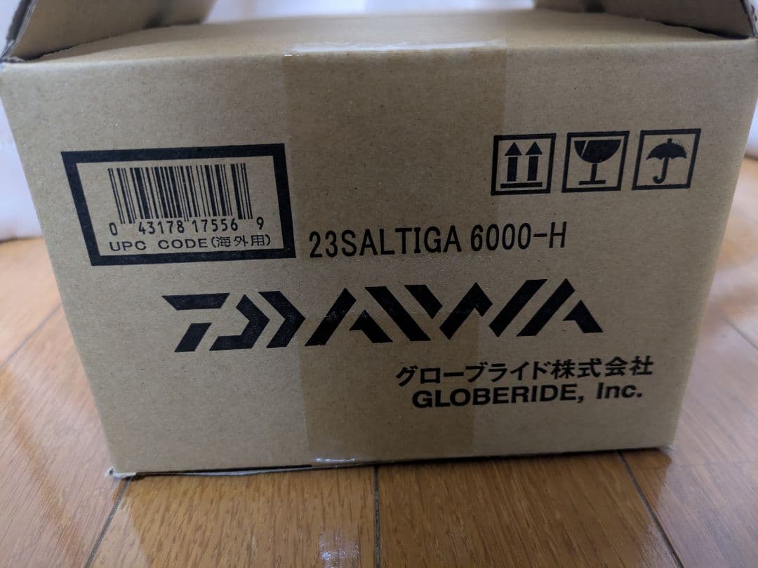 G*i様 DAIWA 23 SALTIGA 　6000-H　 新品 　リール　ソ