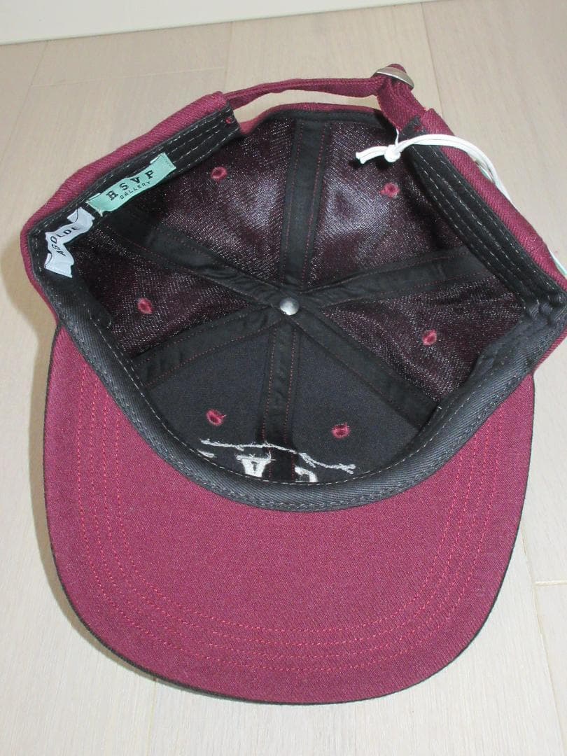 ★新品★AGOLDE / RSVP ベースボールキャップ マロン