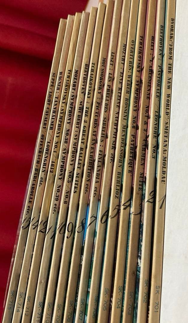 レコード　不滅のカラヤン名演集 14枚セット カラヤン　オーケストラ