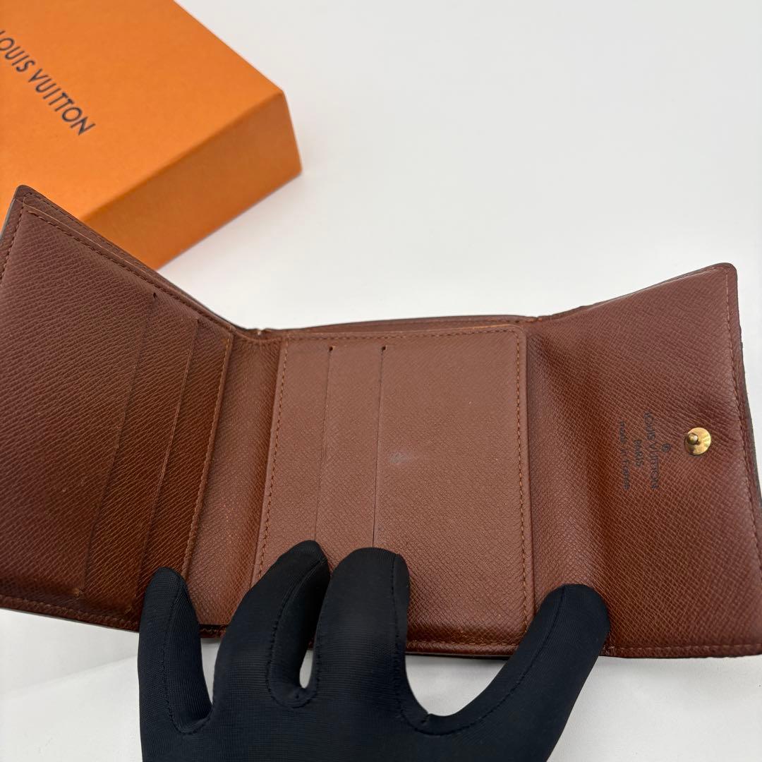 Louis Vuitton 三つ折り財布 ブラウン
