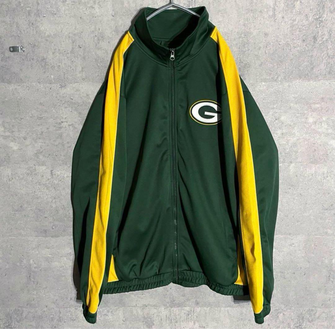 大人気✨NFLパッカーズ トラックジャケット ジャージ グリーン XL 緑