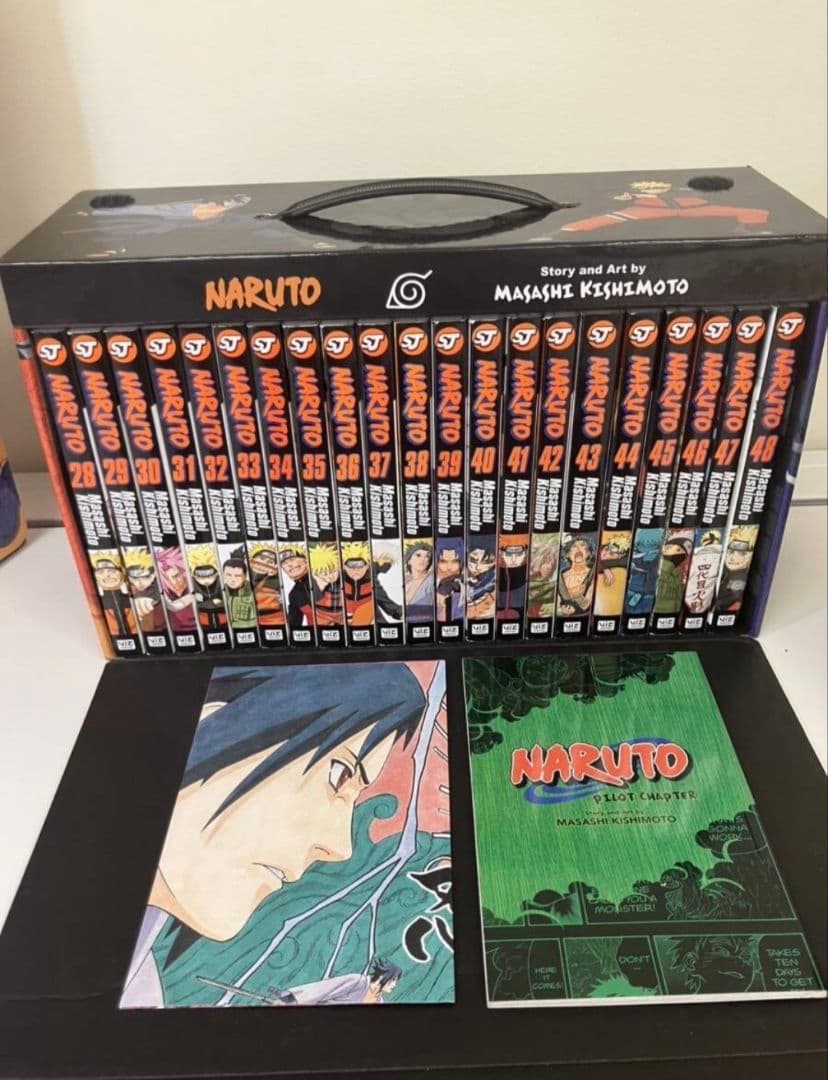 Naruto Box Set 1.2.3Volumes 英語版3BOX全巻セット