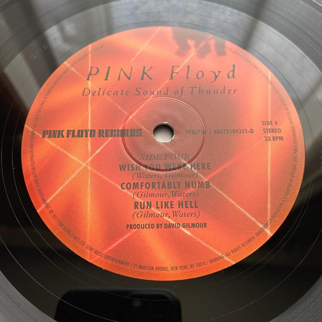洋楽 2LP Pink Floyd Delicate Sound of Thunder