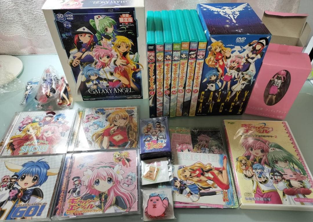 [限定値下げ]ギャラクシーエンジェル　アニメDVDなど　いろいろセット