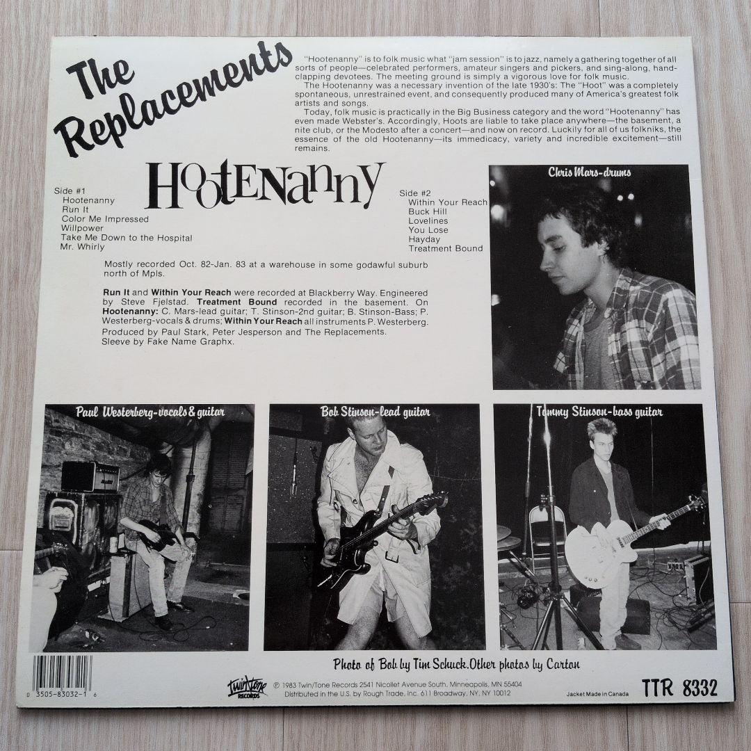 洋楽 The Replacements Hootenanny Red vinjyl
