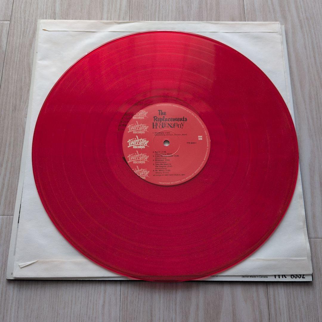 洋楽 The Replacements Hootenanny Red vinjyl