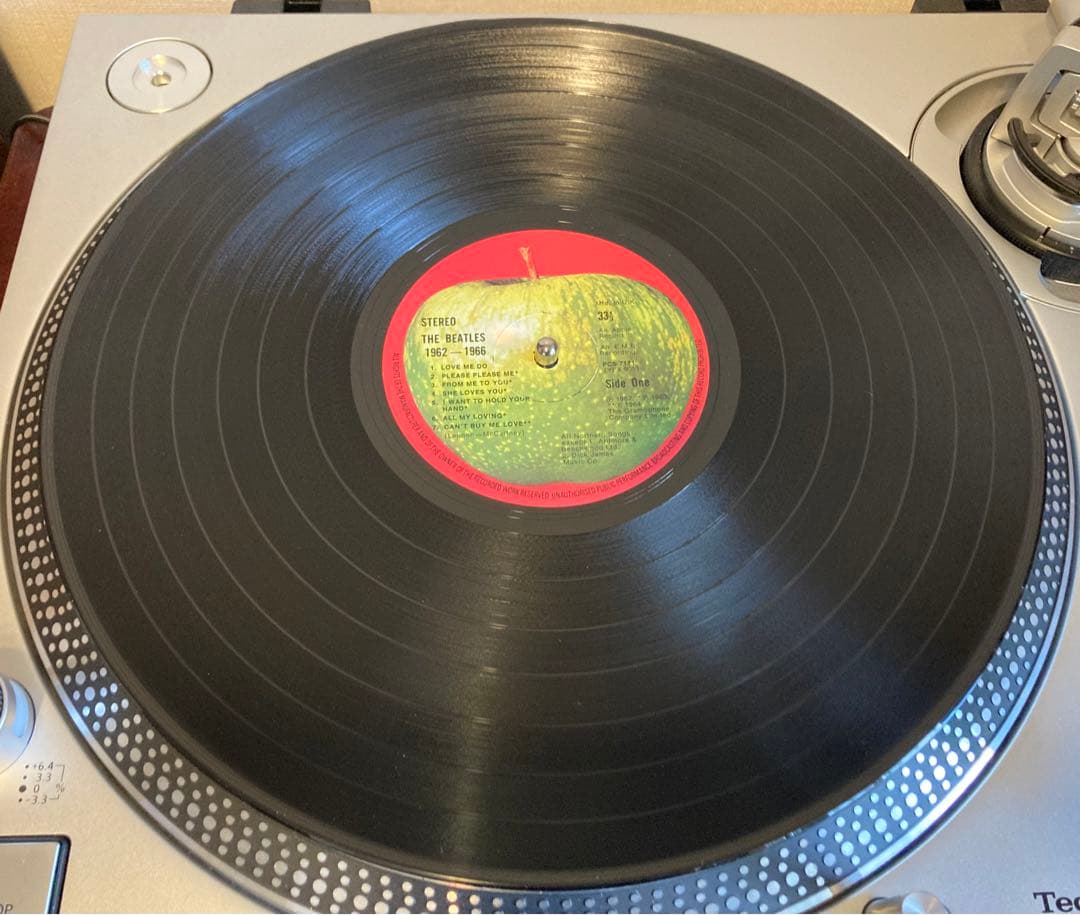 The Beatles 1962-1966 赤盤UKオリジナルレコード　超初期盤