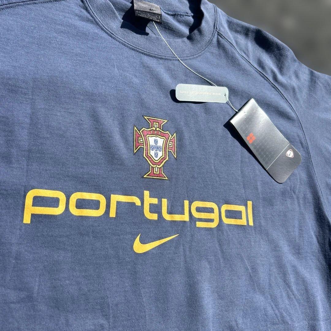 センタースウォッシュ 2002年製 oldNIKE ポルトガル代表 Tシャツ