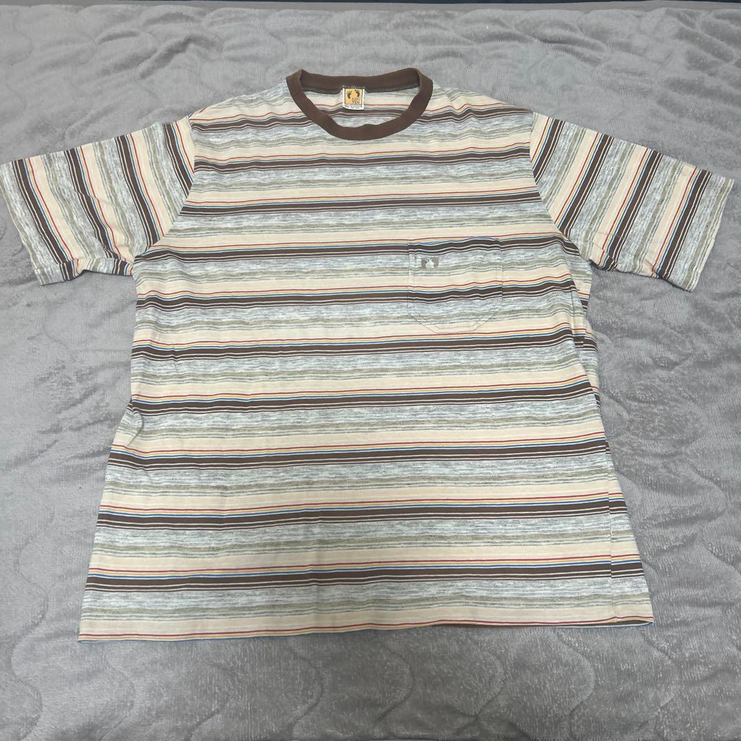 70s-80sHANG TEN ボーダーTシャツ