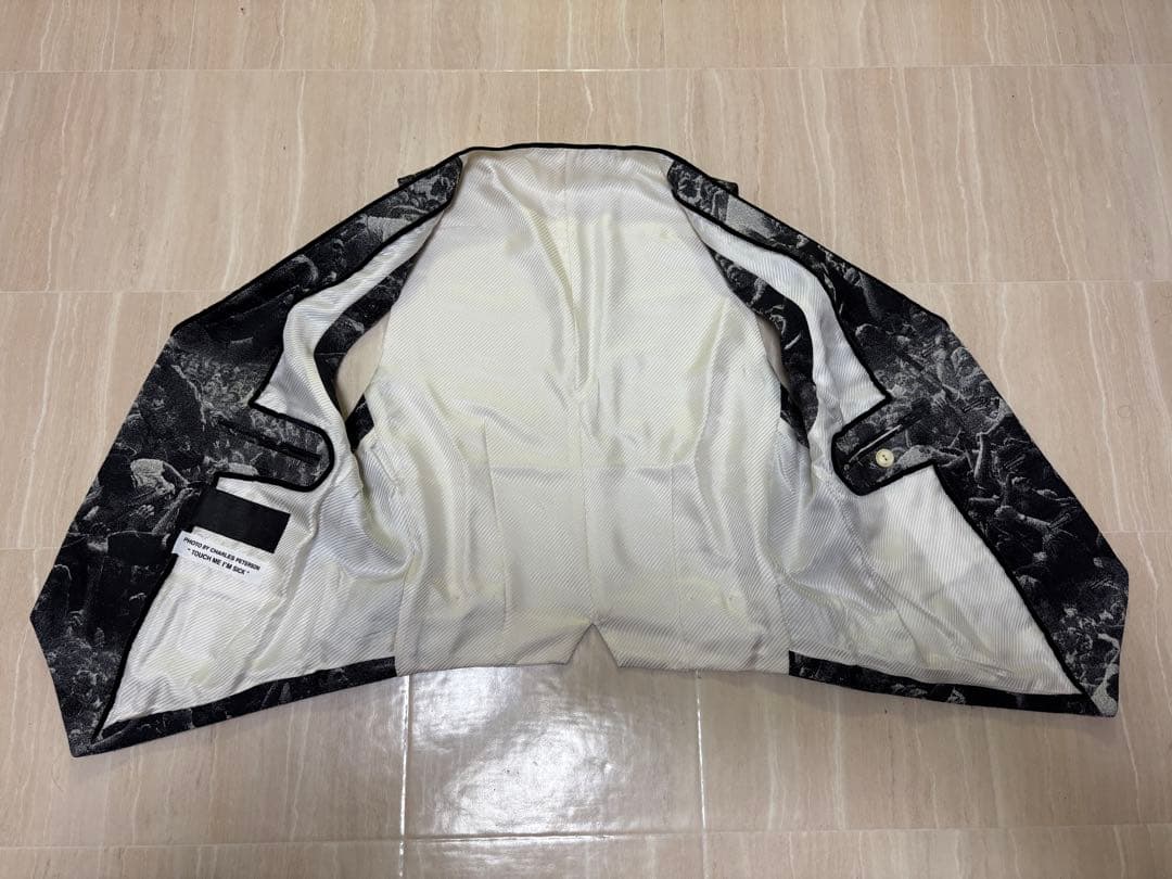d*2様 極美品　ナンバーナイン　民衆　革命　総柄　ベスト　サイズ2