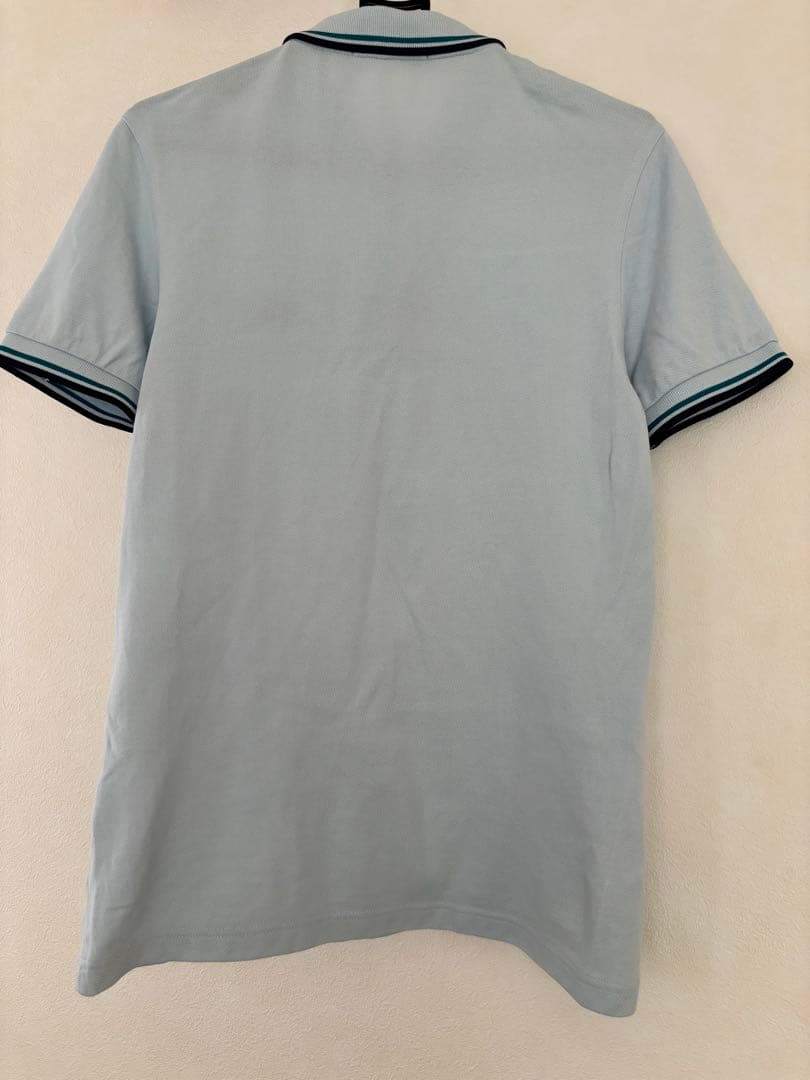FRED PERRY ポロシャツ 半袖　ライトブルーM3600
