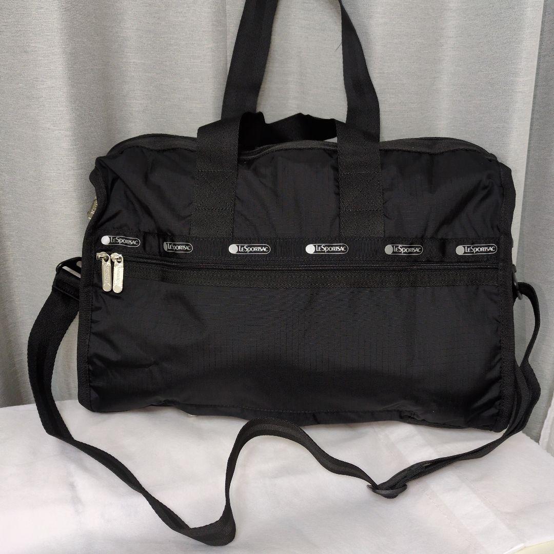 ■すーさん新品未使用LeSportsac ブラックボストン ミディアム