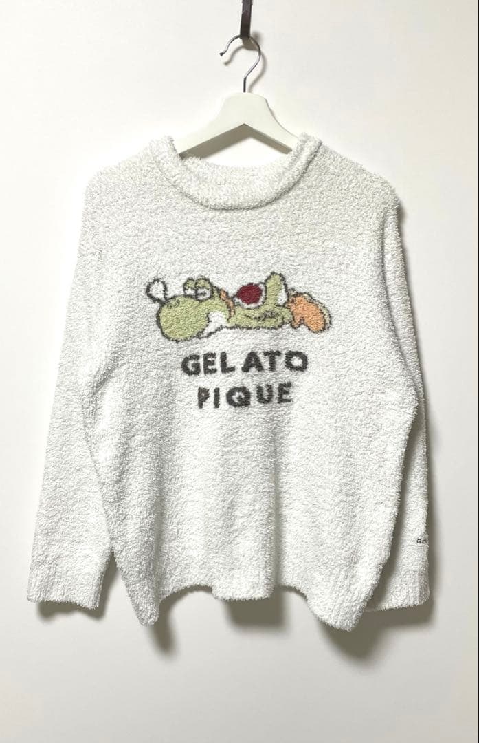 あんな12様gelato pique スーパーマリオ ヨッシー セットアップ
