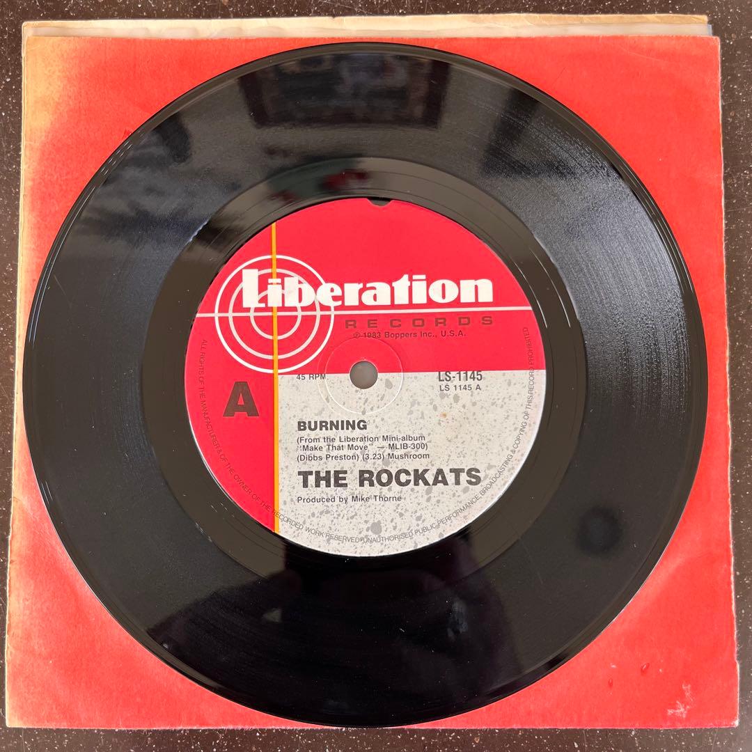 ROCKATS Burning 7” ロカッツ 80s ロカビリー ネオロカ