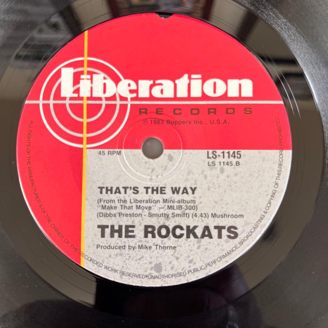 ROCKATS Burning 7” ロカッツ 80s ロカビリー ネオロカ