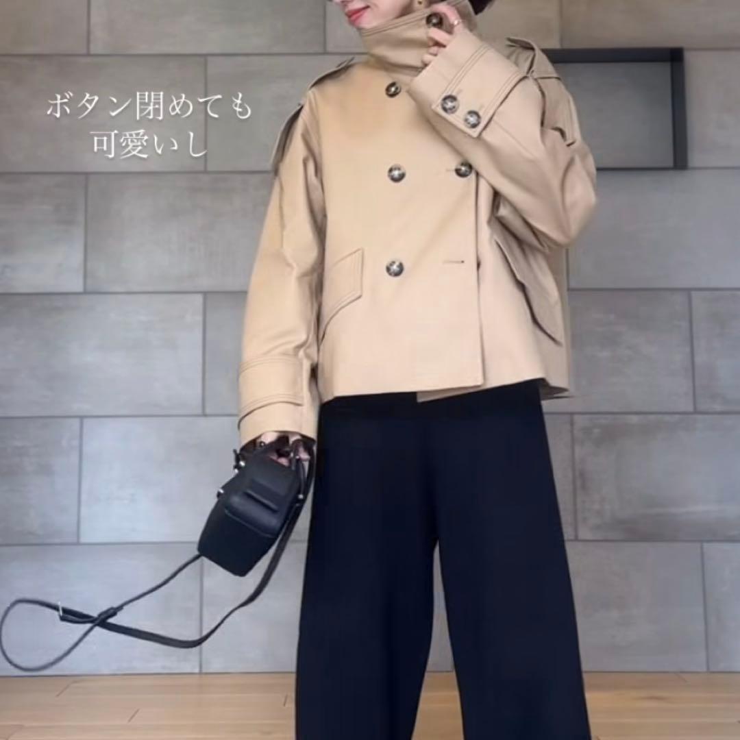 2025ss  ショートトレンチコート