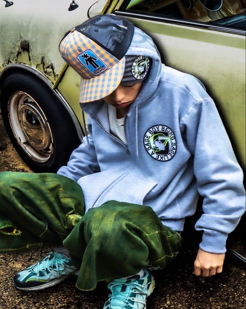 帽子 5ageboy Plaid Mesh Cap
