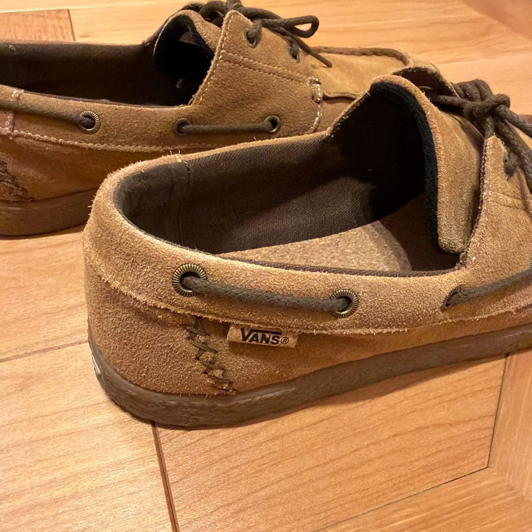 【値下げ】VANS デッキシューズ KOOKA 28cm ブラウン スエード