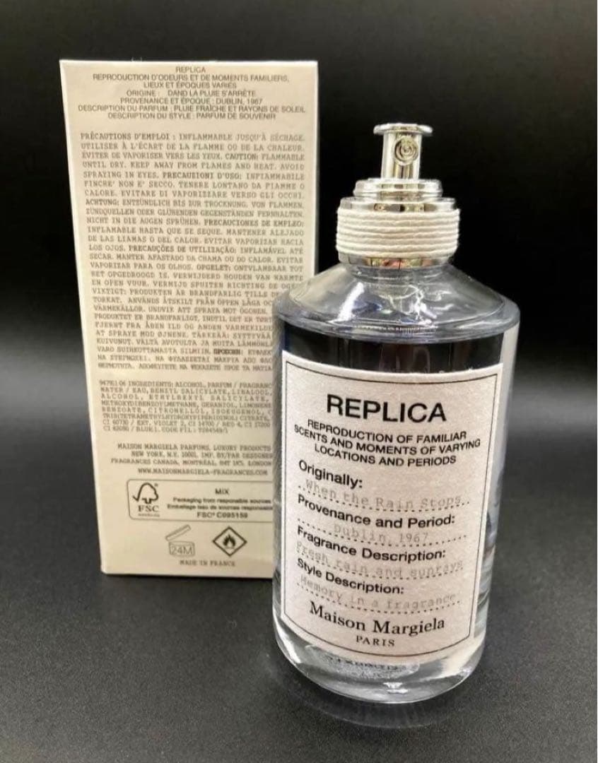 新品　メゾンマルジェラ　レプリカ　ウェン・ザ・レイン・ストップス　100ml