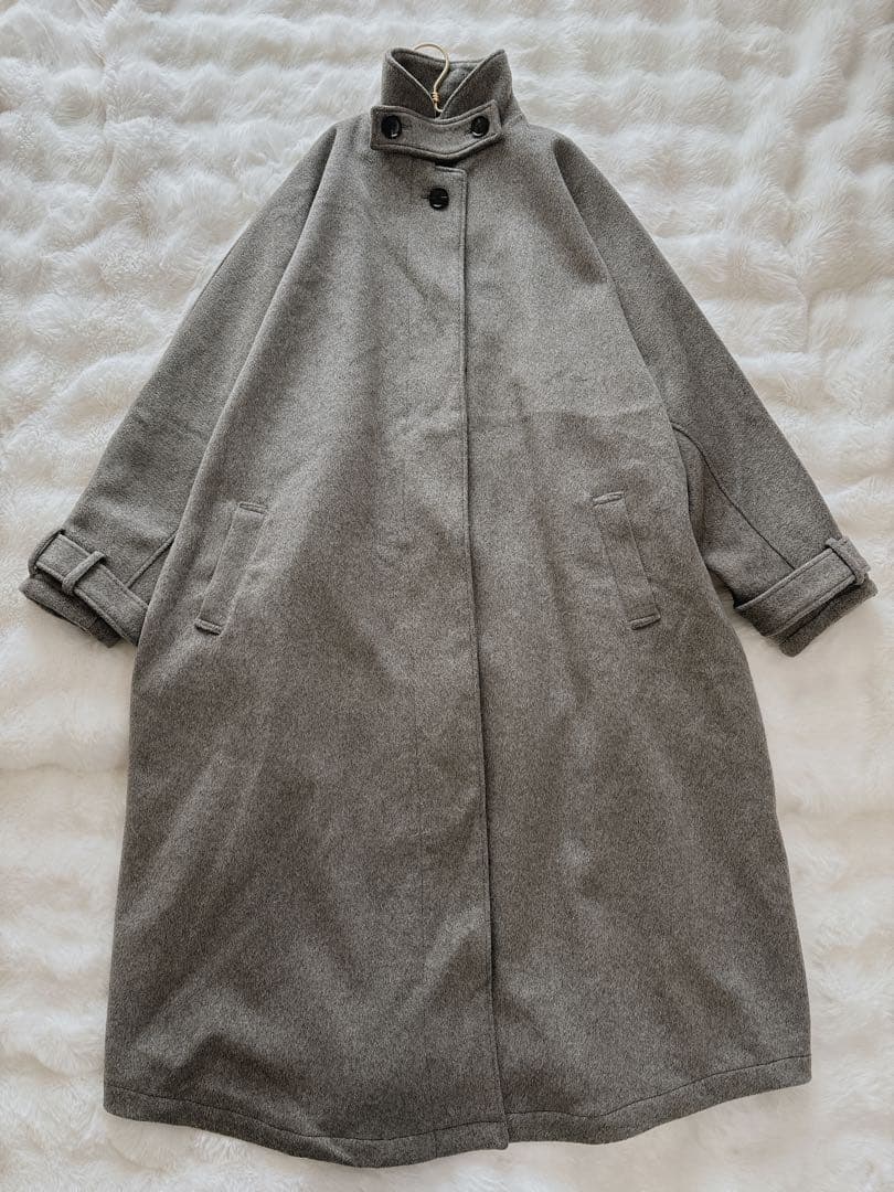 【INTERPLAY x AYA】MOMONGA Long Coat グレー