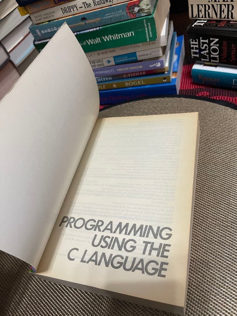 洋書 PROGRAMMING USING THE C LANGUAGE