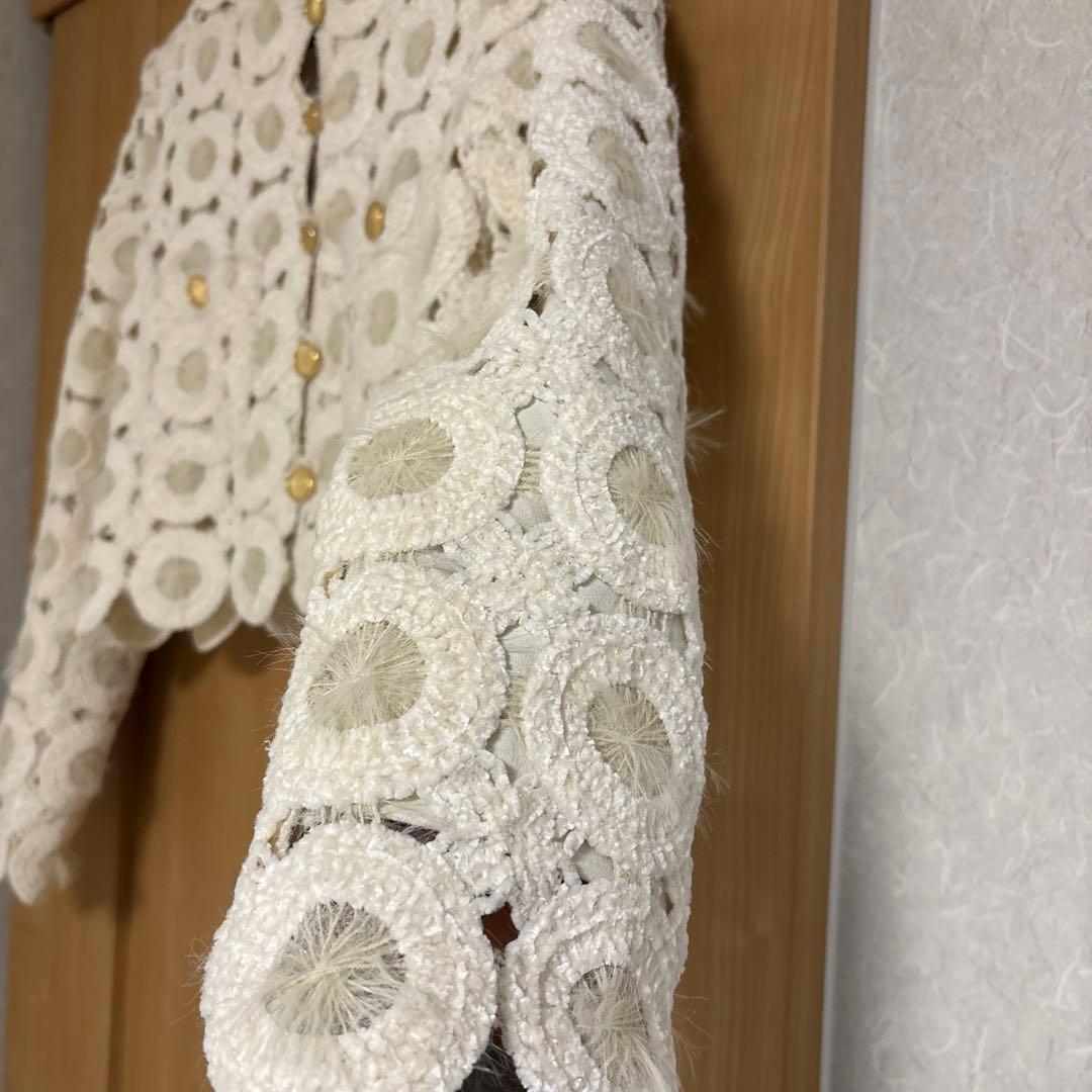Cygne シーニュ　フラワーサークルジャケット