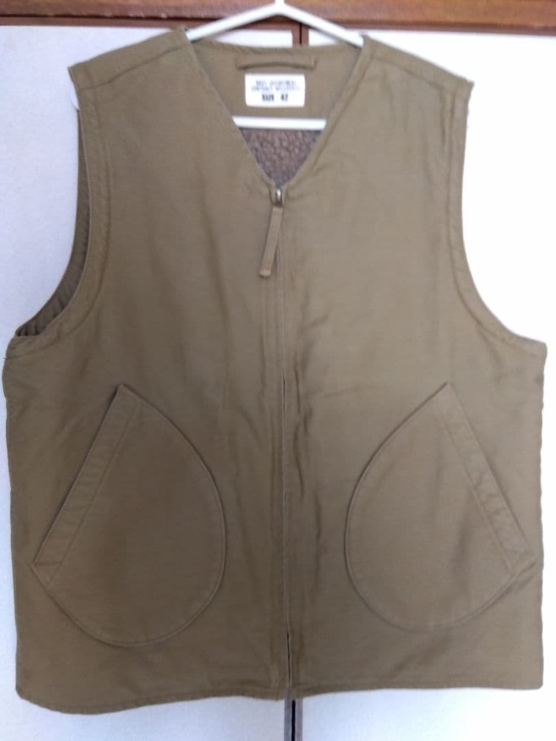 WAIPER.inc 米海軍 U.S.NAVY N-1 デッキベスト