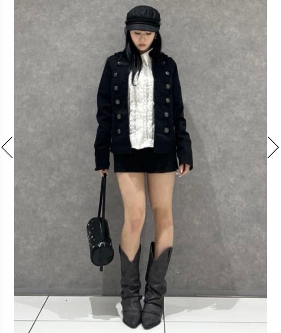 lagua gem COTTON NAPOLEON ジャケット　ナポレオン黒新品