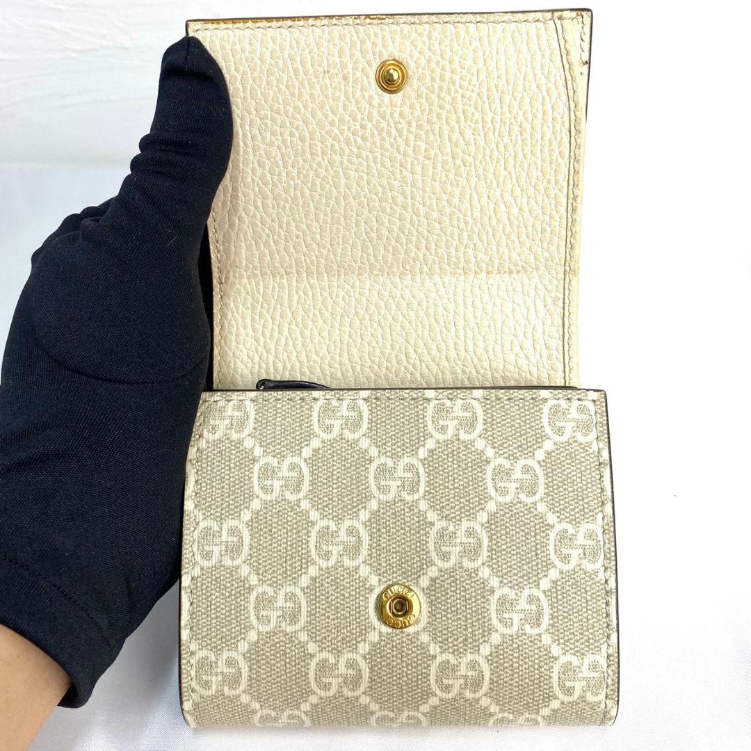 ✨️極美品✨️付属品完備 GUCCI ミニ財布　マーモント スプリーム