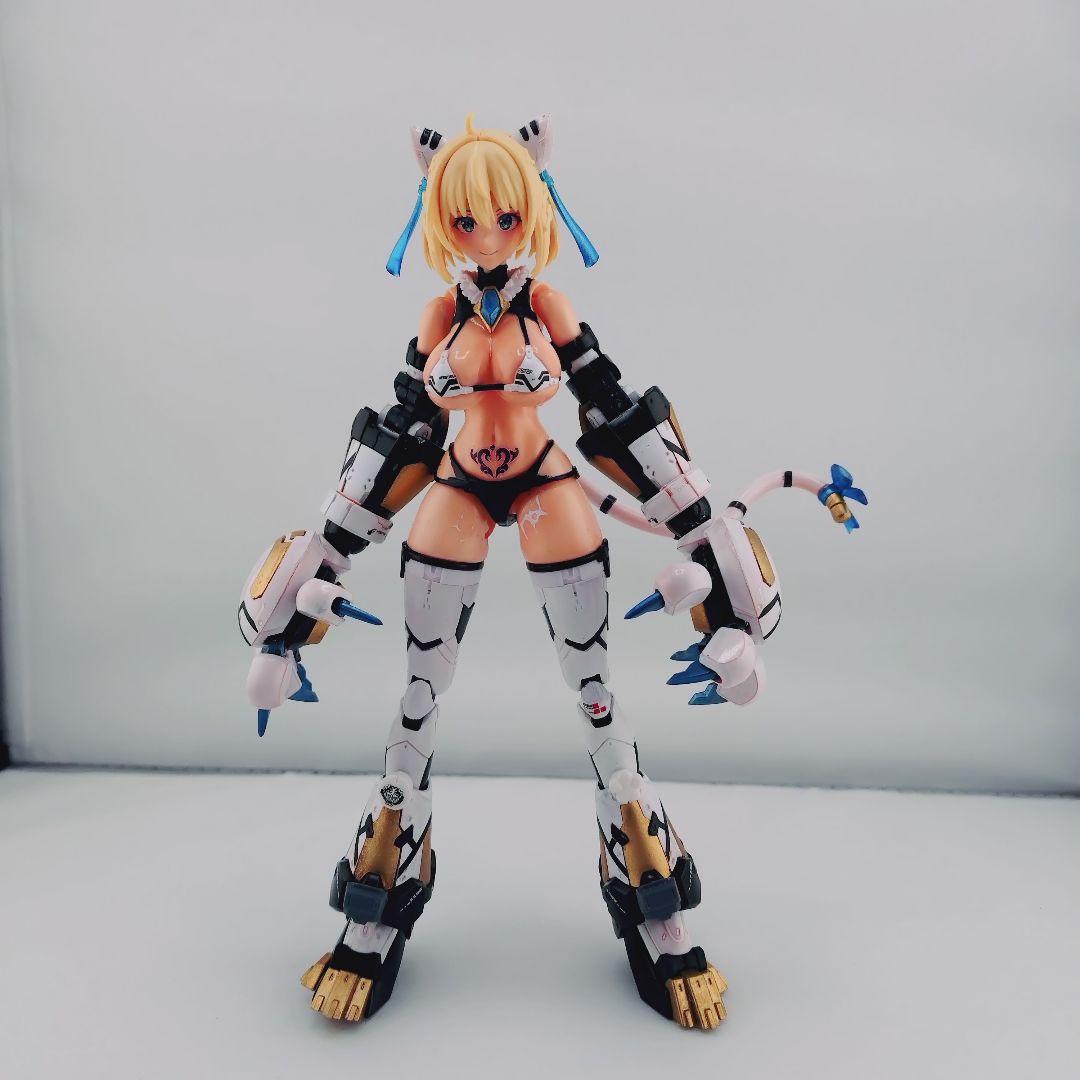 螢*典様 PLAMAX ソフィア・F・シャーリング 虎アーマーVer. 　改造品