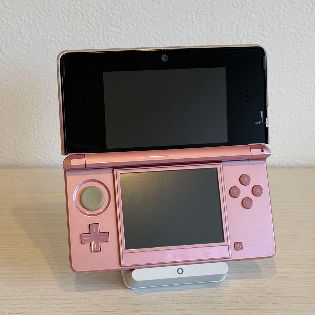 ニンテンドー3DS ミスティピンク 箱付き 3-045