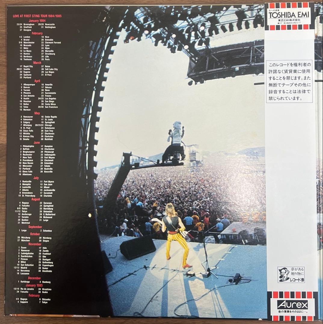 【2LP/帯付】Scorpions / World Wide Live