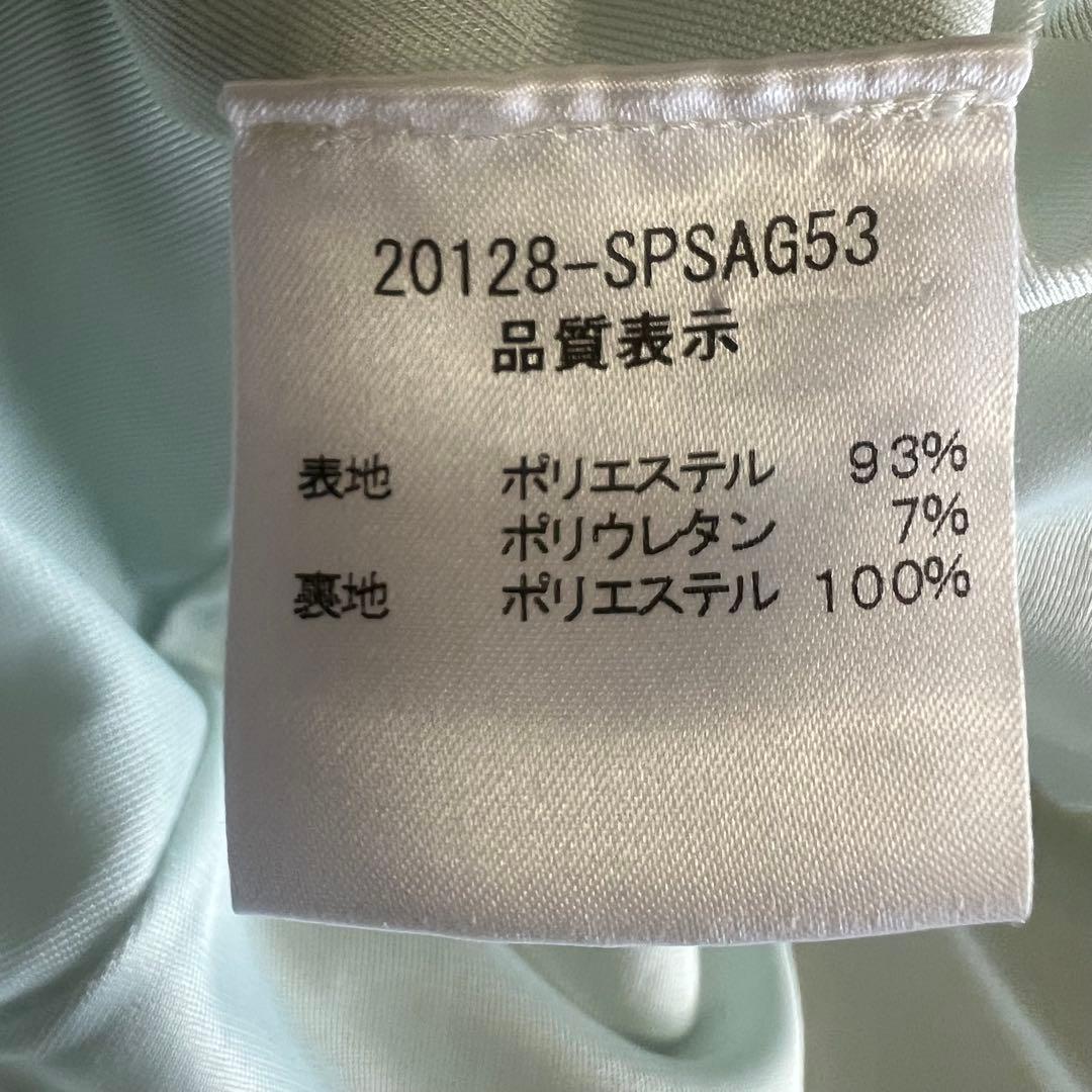 【美品】FOXEY NEW YORK 膝丈ワンピース ライトグリーン 40