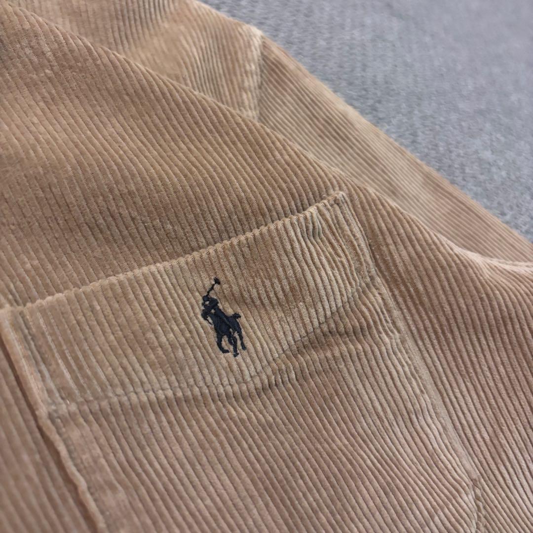 ぱ*き様 90s PoloRalphLauren スウィングトップ　コーデュロイ