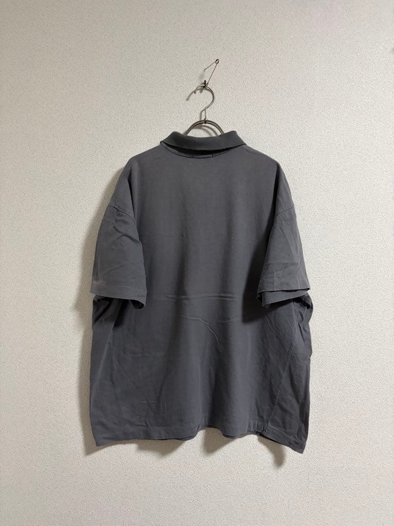80's stussy ハーフ ジップ プルオーバー tシャツ usaフェード