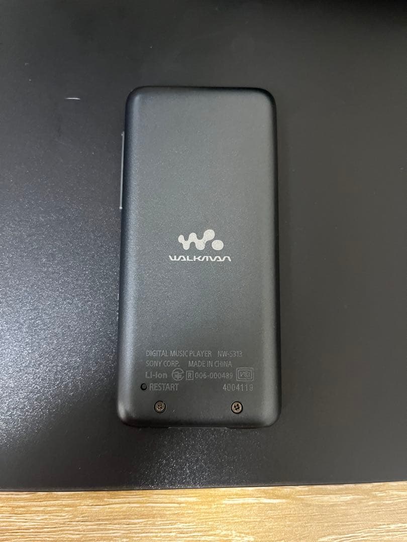 SONY ウォークマン NW-S313 黒色