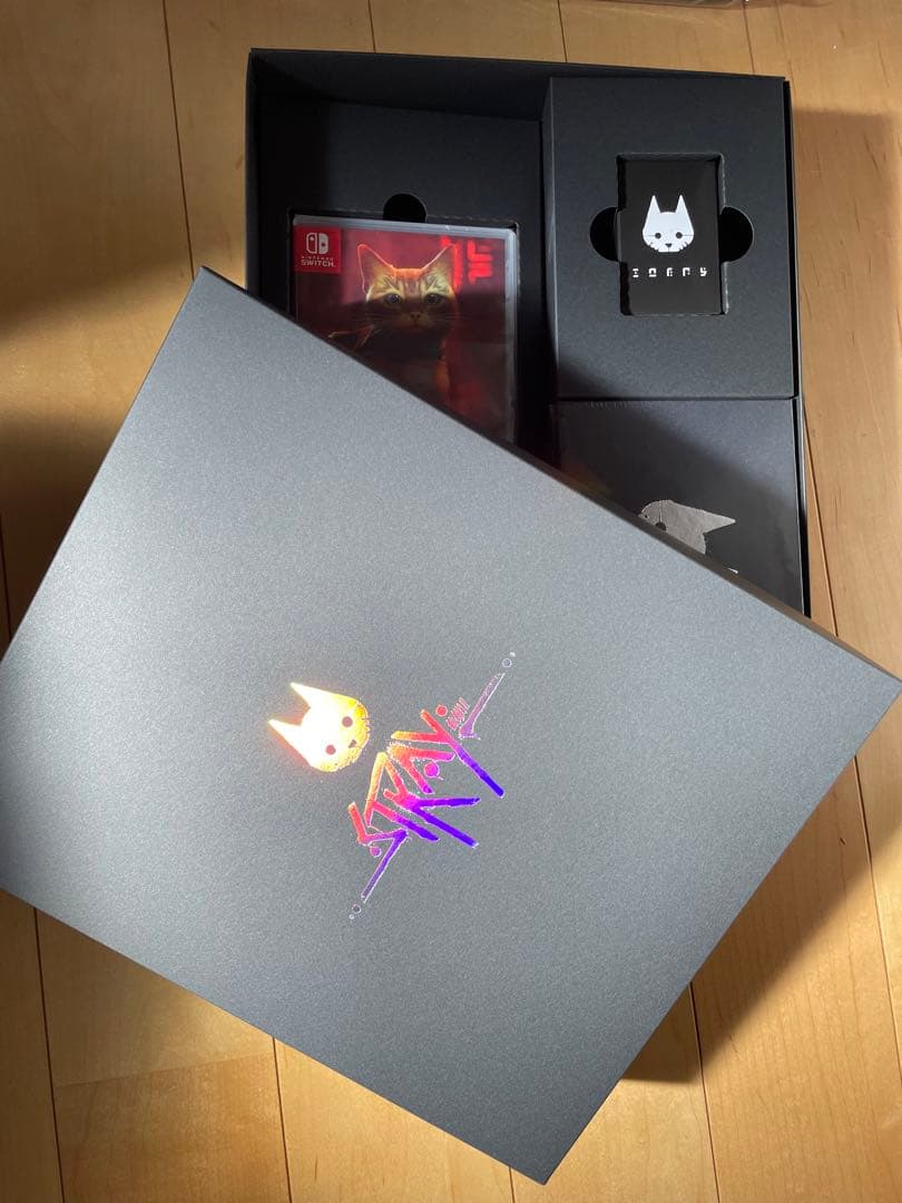 strayコレクターズエディション特装版BOX ゲームソフト、アートブック他5点