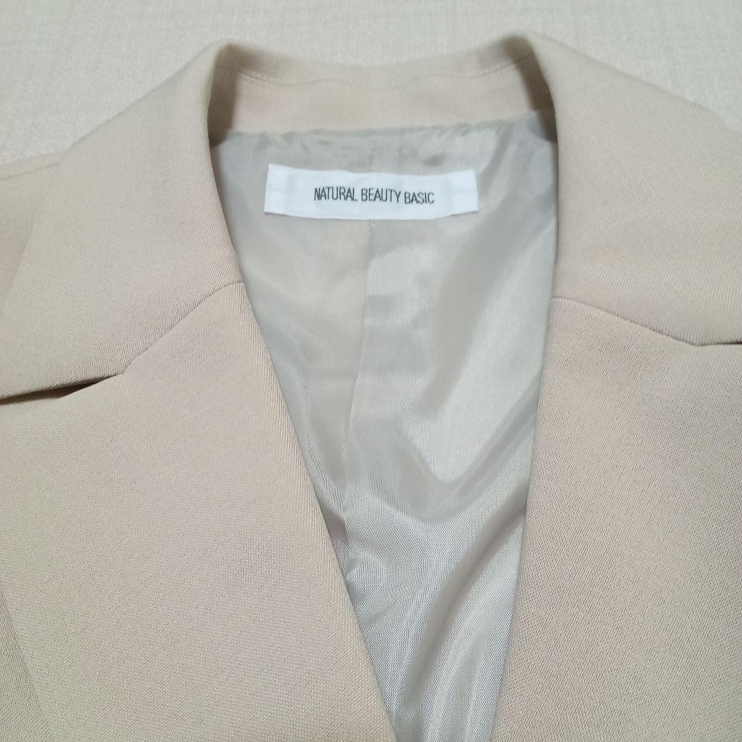 NATURAL BEAUTY BASIC テーラードジャケット　シングル