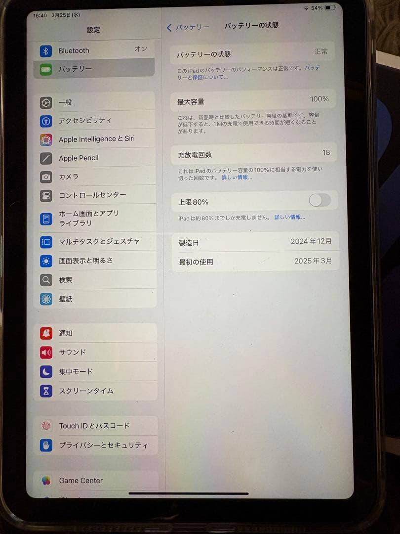 第7世代　Apple iPad mini A17 pro スペースグレー 本体